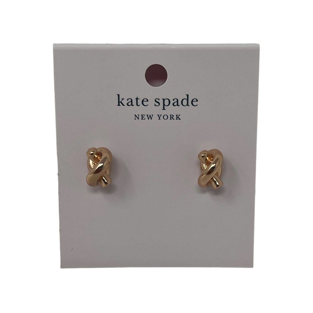Kate Spade Sailor's Knot Rose Gold Studs Studs Earrings O0R00064